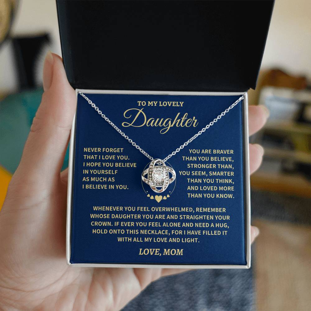Daughter Gift- Believe In Yourself- From Mom - Image 3