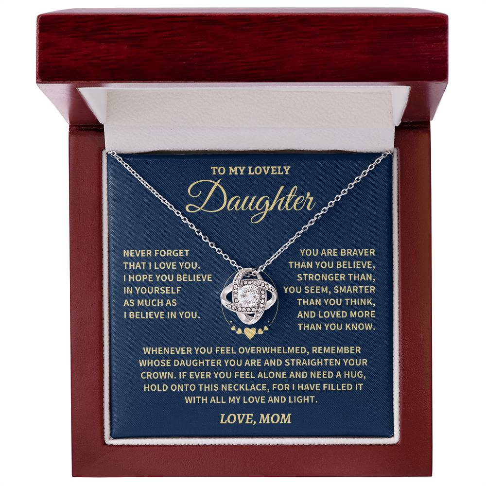 Daughter Gift- Believe In Yourself- From Mom - Image 4