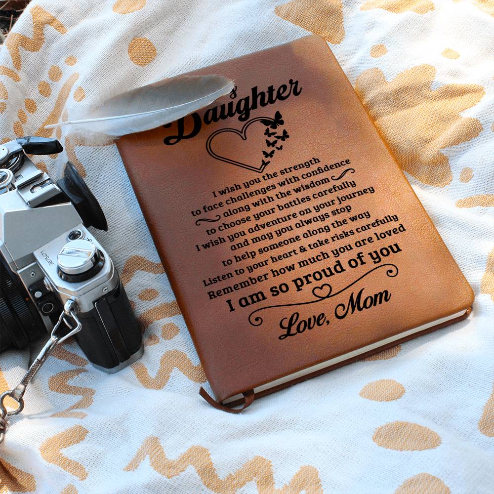 Daughter Gift-Leather Journal-from Mom - Image 5