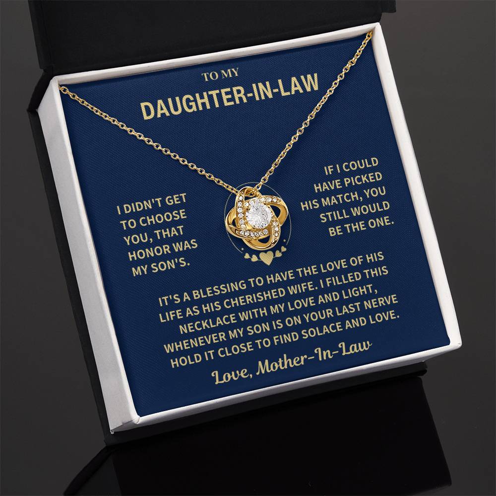 Daughter-In-Law Gift, "I Didn't Get To Choose You" - Image 5