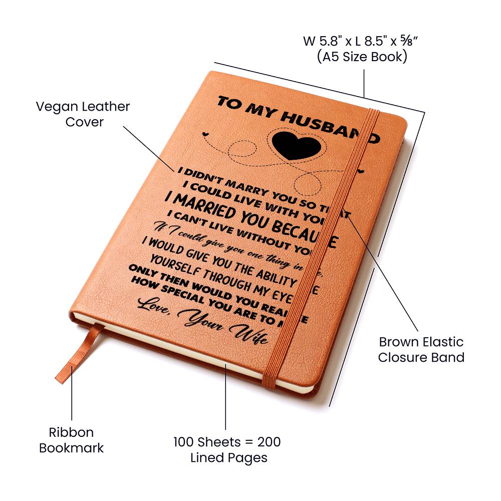 Husband Gift From Wife," Special One", Graphic Journal - Image 3