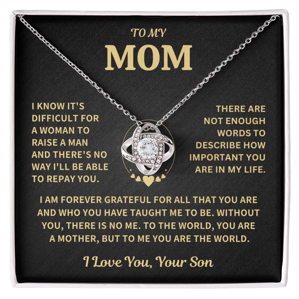 Mom Gift-Forever Grateful-From Son - Image 3