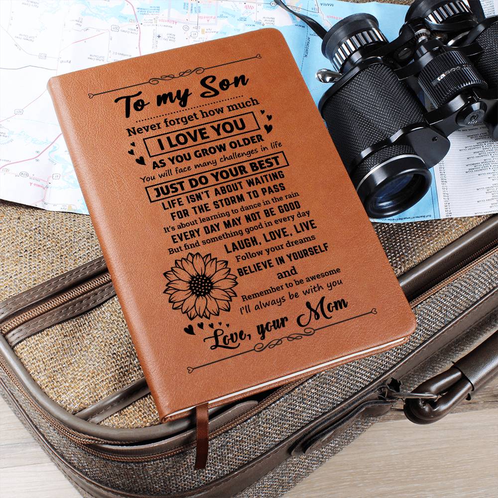 Son Gift From Mom, "Believe In Yourself", Graphic Journal - Image 4