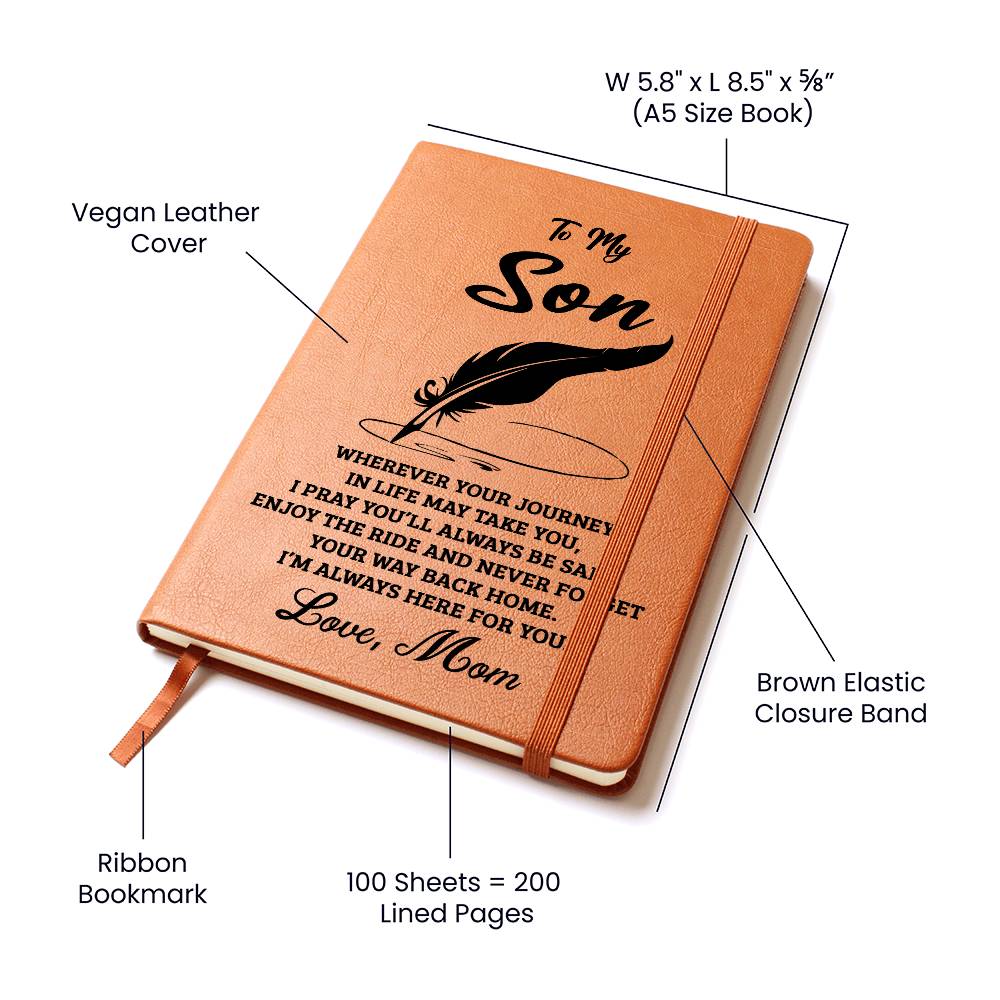 Son Gift From Mom, "Never Forget", Graphic Journal - Image 4